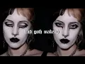 trad goth makeup tutorial