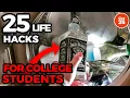25 Life Hacks Every College Student Should Know
