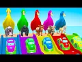 Download Lagu Best Long Slide Game With Cow Elephant Gorilla Hippopotamus Tiger 3d Animal Game Funny 3d Animals