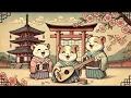 Download Lagu Japanese Shamisen 三味線  Hamster Musicians 🐹🎵【喵獸戲畫】Relaxing Background Music for Working or Study
