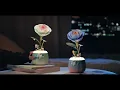 Download Lagu ROKR DIY Flower Lamp🌺Starry \u0026 Minty Camellia 3D Flower Night Light AF01S/AF02S
