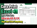 Download Lagu Cara Print Excel Tanpa Terpotong Full Kertas A4