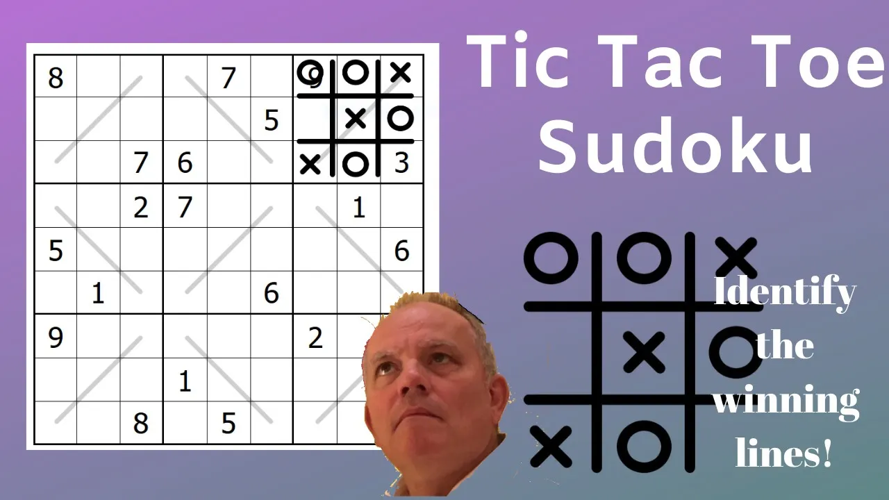 Tic Tac Toe Sudoku - Find the winning lines!