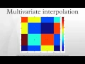 Multivariate interpolation