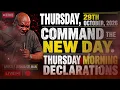 THURSDAY, 29TH OCTOBER 2026: COMMAND THE NEW DAY BY FIRE | APOSTLE JOSHUA SELMAN