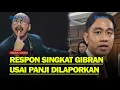 Lagu EKSPRESI GIBRAN RESPON soal Panji Pragiwaksono Dilaporkan Buntut Pertunjukan Stand Up Comedy