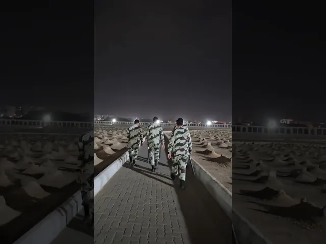 ⁣شرطة ال سعود ينتشرون في أرض البقيع عليهم السلام