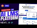 Build Deploy NextJs Full Stack AI LMS SAAS App Using React Tailwind Inngest Clerk Neon Gemini