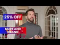 Mure and Grand Coupon Code Mure and Grand Discount Code 25 OFF