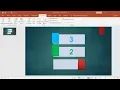 PowerPoint Training How to Create a SmartArt Countdown timer Animation Presentation Slide Show