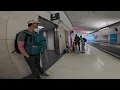 Going in San Francisco International Airport United Airlines Passengers disembark at SFO CA GFH