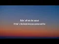 Chris Stapleton - White Horse (Lyrics)