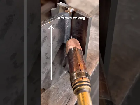 Simple 3f vertical Mig Mag welding #sorts