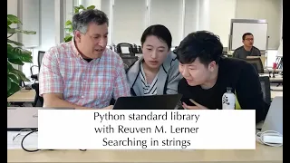 Python standard library Searching in strings