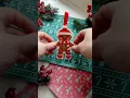 Christmas decor idea gingerbread man cross stitch pattern for plastic canvas