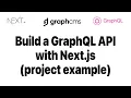 Build a Grap L API in Next js API route - Next js Prisma Grap L Business Card Application