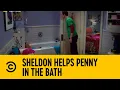 Sheldon Helps Penny In The Bath The Big Bang Theory Comedy Central Africa