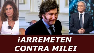 Vicente Vallés, Quintana y toda la prensa ARREMETE contra MILEI por METERSE CON SÁNCHEZ.