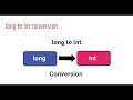 Download Lagu long to int conversion in java | How to convert a long to int in java