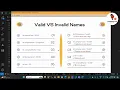 Valid VS Invalid names in JavaScript Longswitch JS Academy