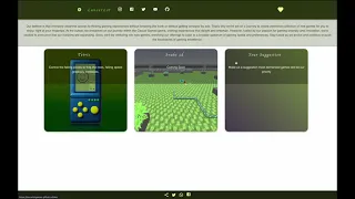 LancerLot games website React Typescript APIs Github Pages