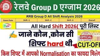 Railway Group D Cut Off after Answer Key | RRB Group D Expected Cut Off 2026 |RRB Group D Safe Score