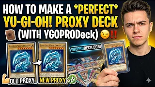 How to make a PERFECT Yu-Gi-Oh Proxy Deck with YGOPRODeck