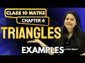 Triangles Examples Chapter 6 2025