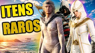 OS ITENS MAIS RAROS de Assassin's Creed