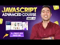 JavaScript Advanced full Course Tutorial 15 Projects Free Notes