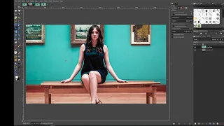 Gimp Resize image to fit canvas