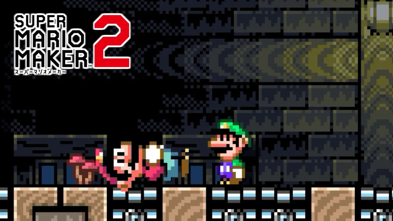 絶対にマリオではクリア不可能【マリオメーカー2】