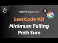 LeetCode 931 - Minimum Falling Path Sum