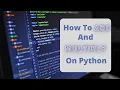 How to Add and Multiply on Python