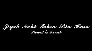 jiyab nahi tohra bina suna ye rani slowed reverb jiyab nahi tohra bina suna ye rani status lofi
