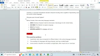 java tutorial 7 unicode system in Java