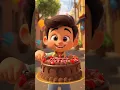 Happy Birthday Song for Kids 🎉 | Cute Animated Cartoon Birthday Party Song | Name Birthday Wishes