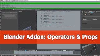 Blender Addon Custom Operator Tutorial