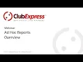 ClubExpress - Webinar