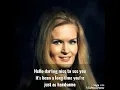 Download Lagu Hello darling ------- Lynn Anderson ( With Lyrics )