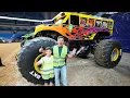 Hudson Worked on a Monster Jam Truck