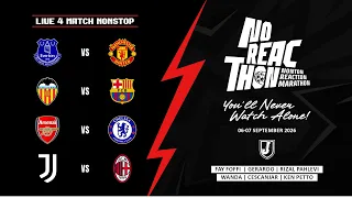 🔴EVERTON VS MAN UNITED, VALENCIA VS BARCELONA, ARSENAL VS CHELSEA, JUVENTUS VS MILAN - LIVE REACTION