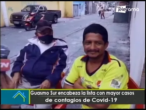 Guasmo Sur encabeza la lista con mayor casos de contagios de covid-19