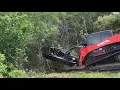 Blue Diamond Severe Duty Brush Cutter for Skid Steer demo by Swift Fox Industries