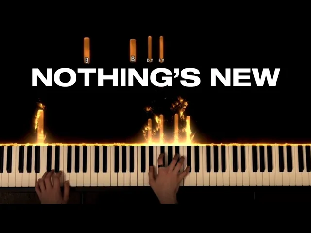 Download MP3 Rio Romeo - Nothing’s New (Piano Tutorial)