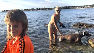 Episode 128 – Our first taste of sailing in Croatia! Jellyfish Sea Soup!!!