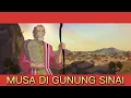 Lagu Musa di Gunung Sinai dan berbicara kepada Tuhan, 10 Perintah Allah (Keluaran 19–20; 24; 31–34)