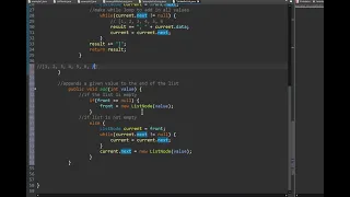 Building Java Programs CH16 ListNode LinkedIntList class with add method pt 1