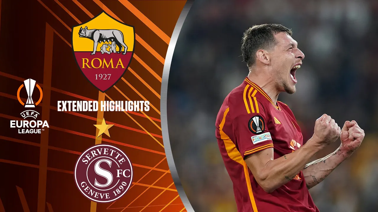 Roma vs. Servette: Extended Highlights | UEL Group Stage MD 2 | CBS Sports Golazo - Europe