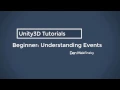 Unity 3D Beginner Tutorials Understanding Events